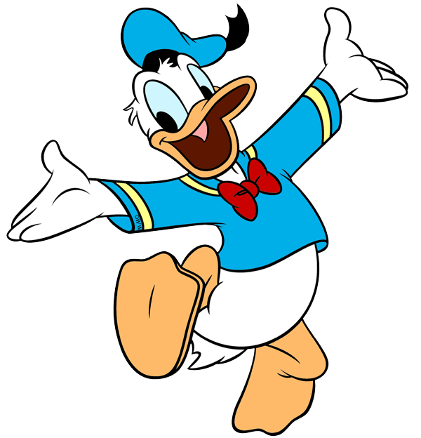 Donald Duck Png Transparent (salmon, maroon, white, greenish blue, black)