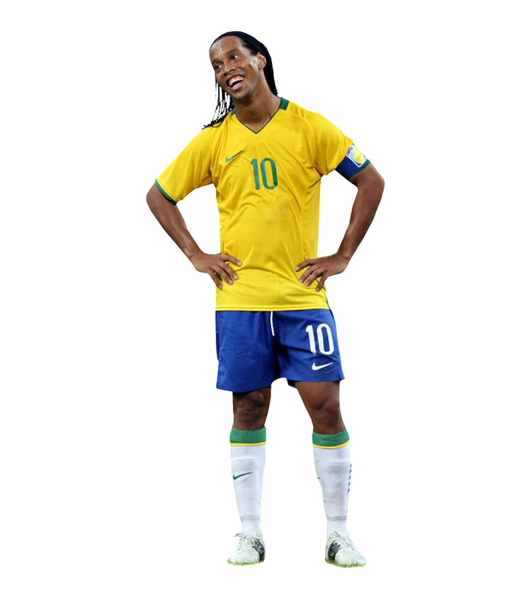 Ronaldinho Gaucho Png File (olive, yellow, indigo, black)