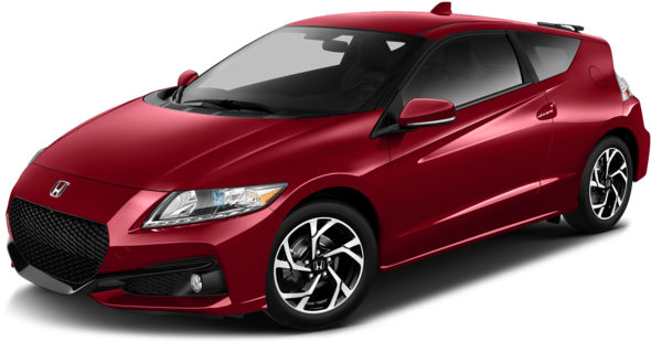 Honda Cr Z Png Isolated Image (black, maroon)