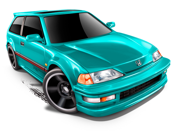 Honda Civic Eg Hatch Png Photos (teal, black)