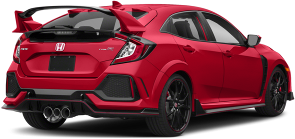 Honda Civic Type R Png Clipart (black, maroon)