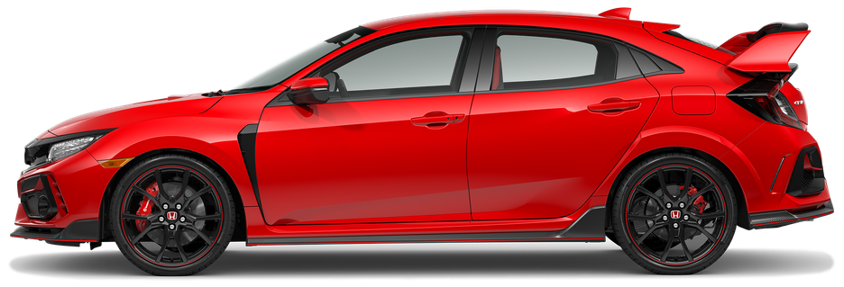 Honda Civic Type R Png Hd (black, maroon, red)