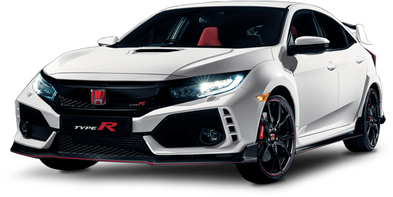 Honda Civic Type R Png Image (black, beige)