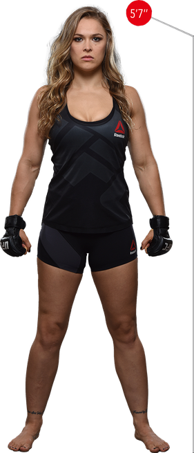 Ronda Rousey Png Isolated Hd (gray, black)