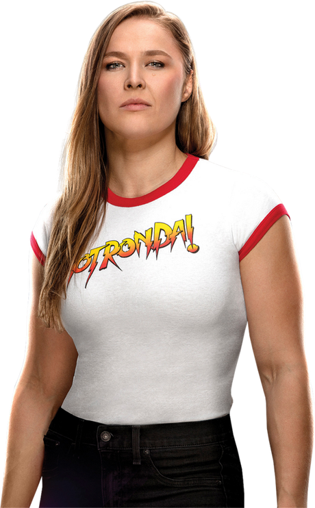 Ronda Rousey Png (silver, black, white)