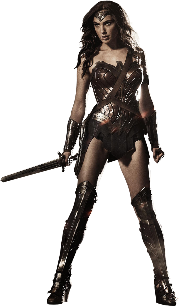 Wonder Woman Movie Png Isolated Pic (black)