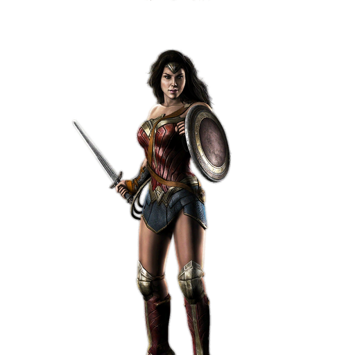 Wonder Woman Png File (black)