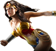 Wonder Woman Transparent Png (black, white)