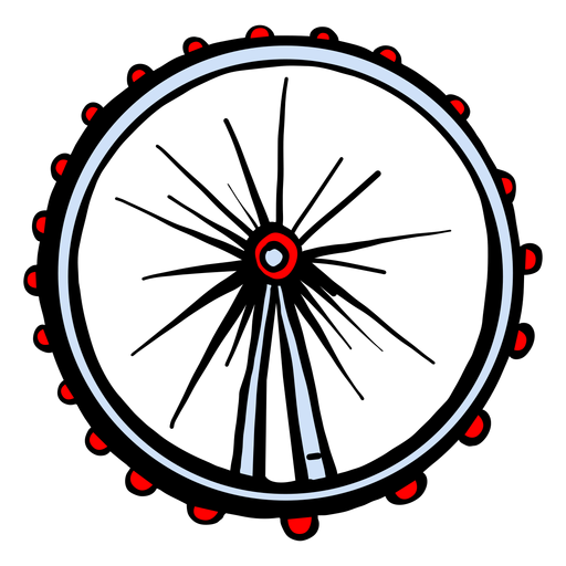 London Eye Png Hd Image (black, lavender, red)