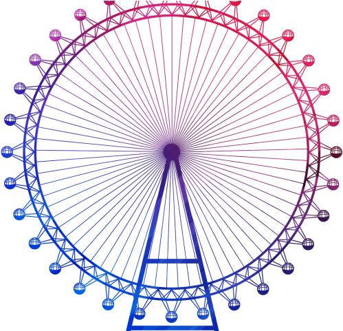 London Eye Png Picture (black)