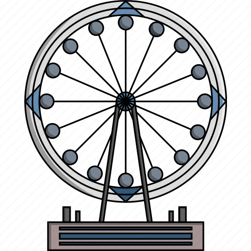 London Eye Transparent (indigo, black)