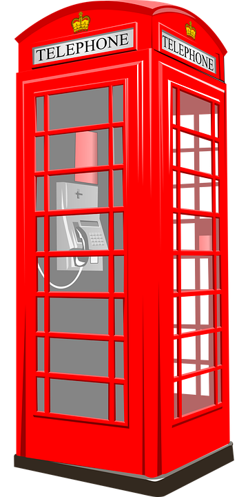 London Phone Booth Png Images (black, gray, red, white)