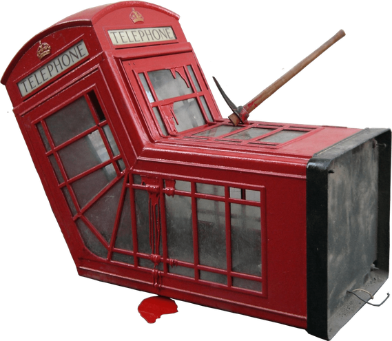 London Phone Booth Png Photos (black, maroon)