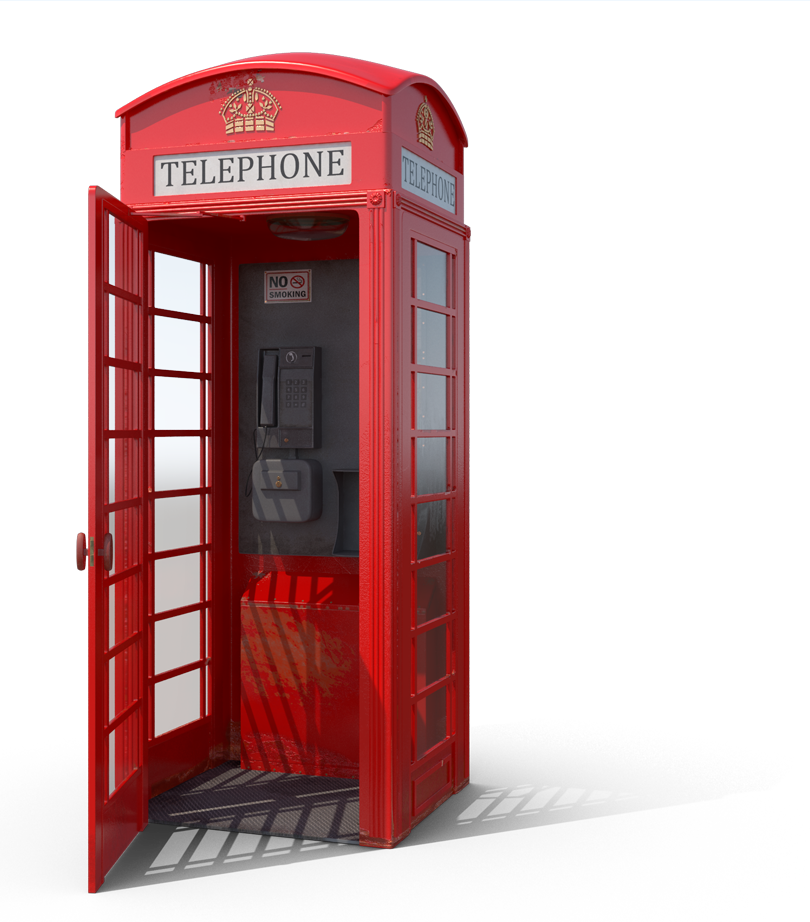 London Phone Booth Png Picture (indigo, black, maroon)