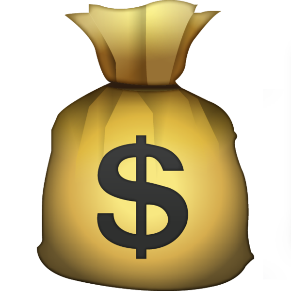 Money Bag Png Picture (olive, gray, black, silver, pink)