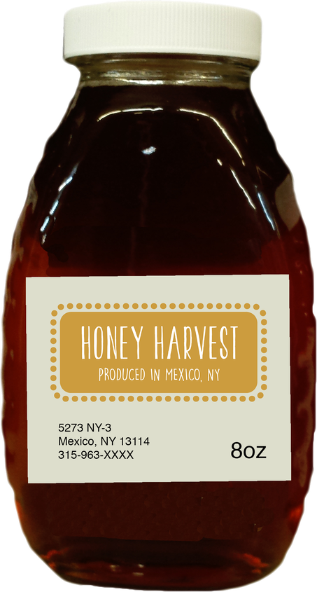 Honey Bottle Png Image (black, chocolate, beige)