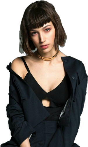 Money Heist Actress Png (black)