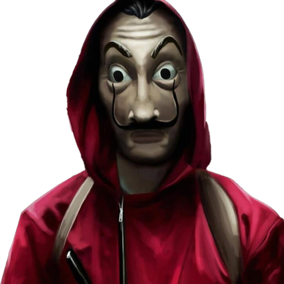 Money Heist Costume Png (black)