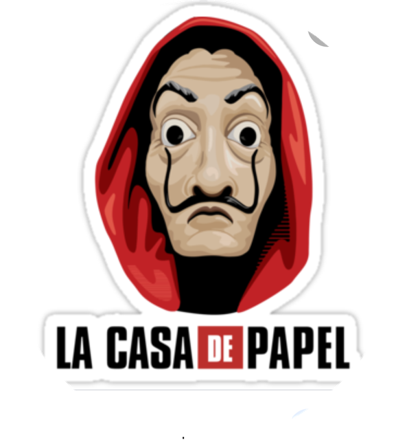 Money Heist Game Png Pic (white, lavender, chocolate, black)