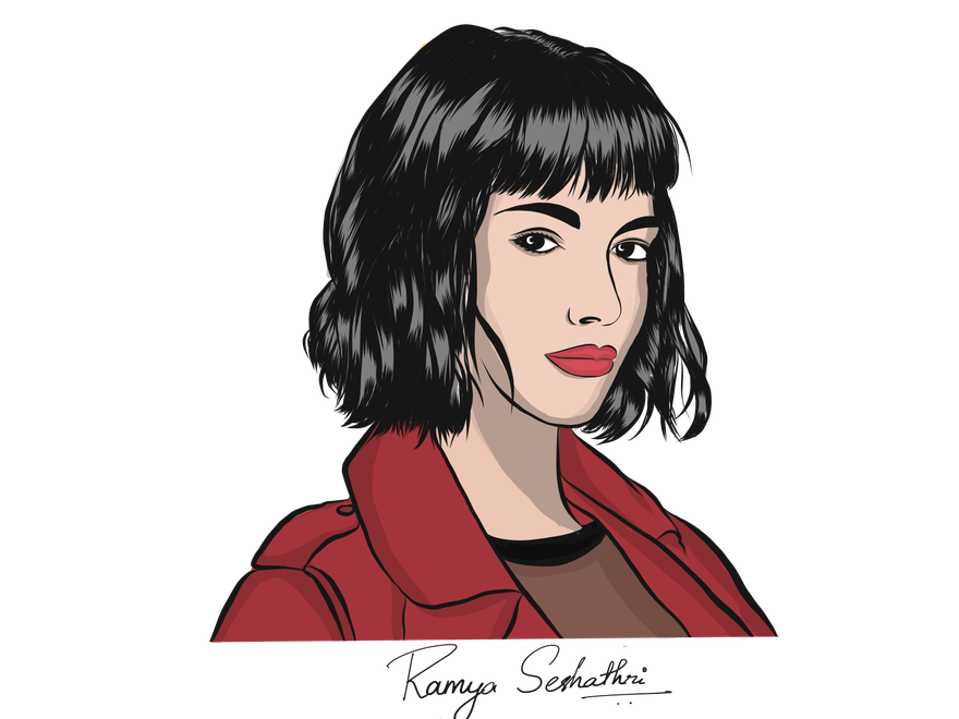 Money Heist Girl Png Image (pink, chocolate, black)