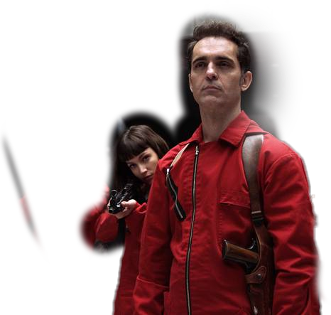 Money Heist Jacket Png Image (black)