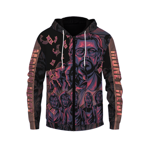 Money Heist Jacket Png (black)