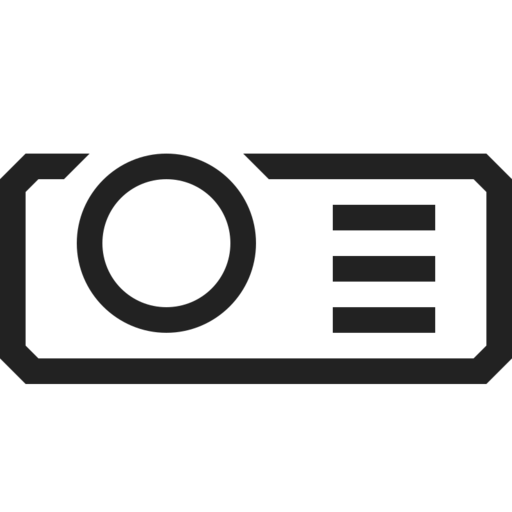 Conference Presentation Projector Device Technology Free Png Icon (black)