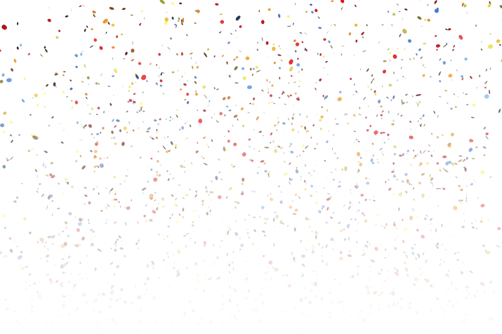 Confetti Png Transparent Image (black)