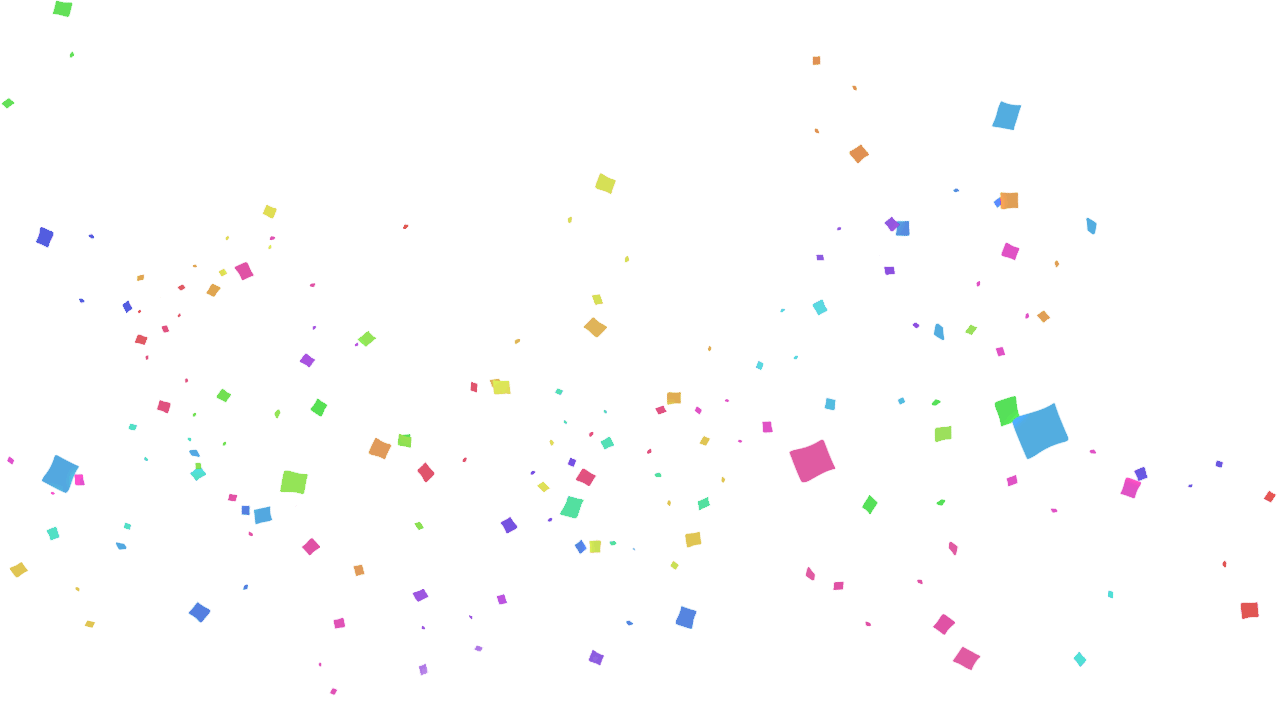 Confetti Png Transparent (white)