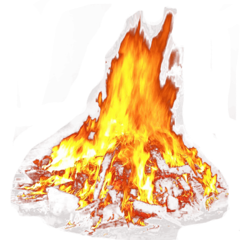 Bonfire Download Png Image (black)