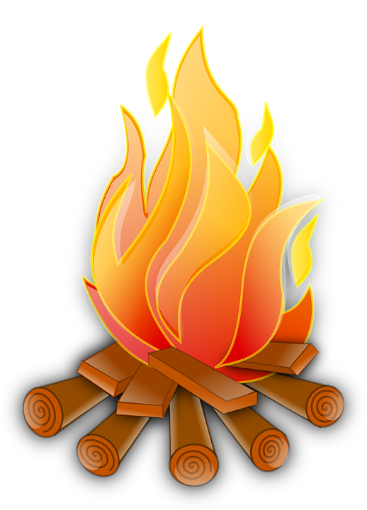 Bonfire Png Picture (black, chocolate, olive)