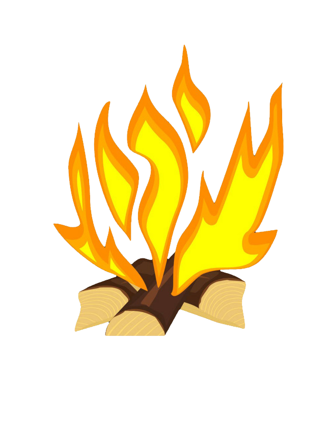 Bonfire Transparent Images Png (white, salmon, maroon, yellow)