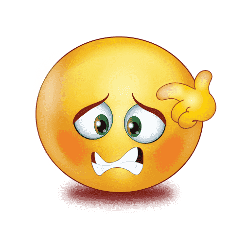 Confused Emoji Png Picture (chocolate, pink, gray, white, maroon)