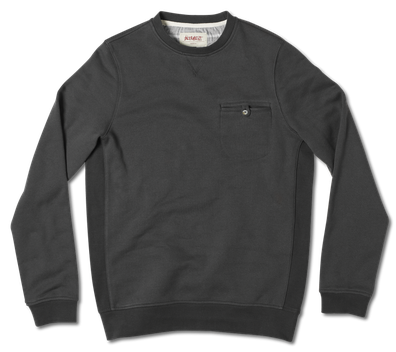 Long Sleeve Crew Neck T Shirt Png Photo (indigo, black)