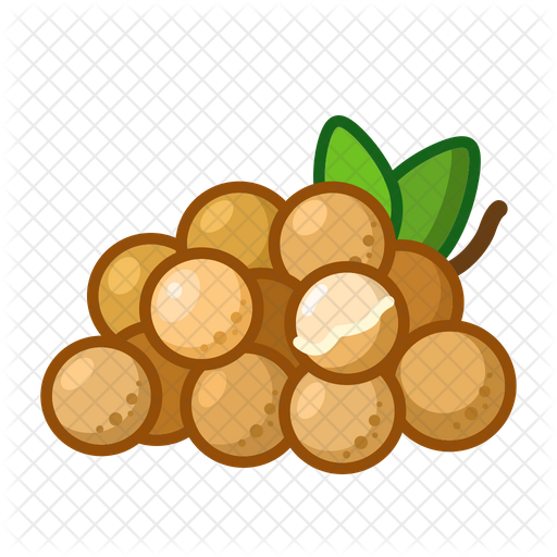 Longan Png Image (indigo, black)