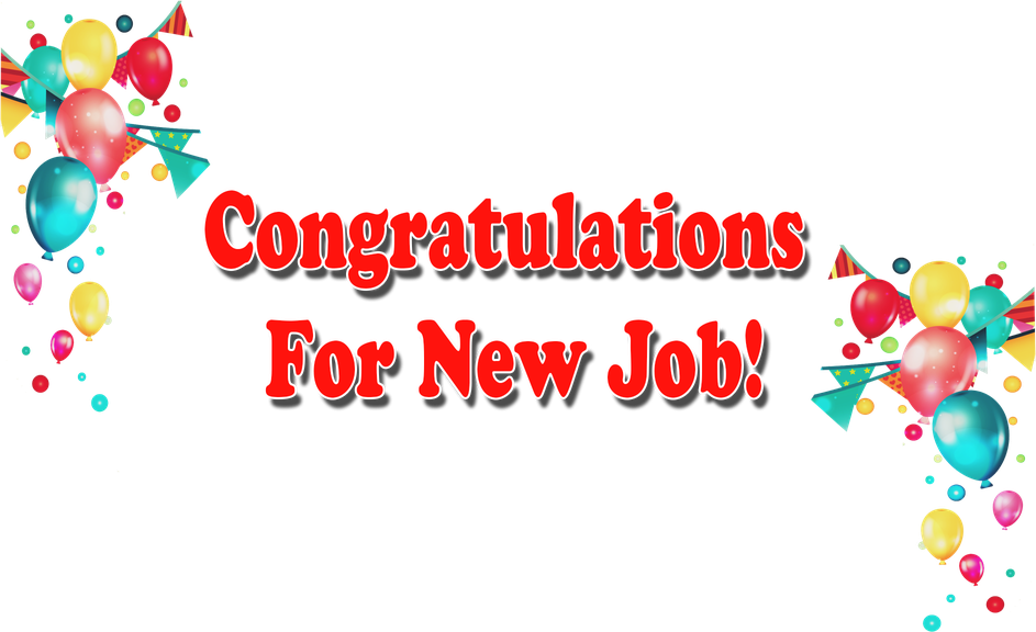 Congratulations Celebration Png Hd (black, red)