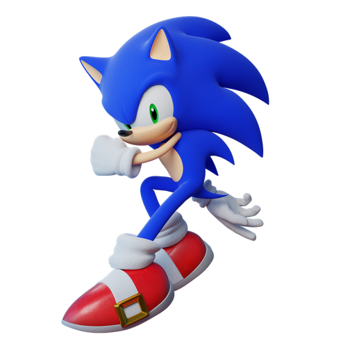 Sonic The Hedgehog Movie 2020 Png Isolated Pic (black, silver, blue)