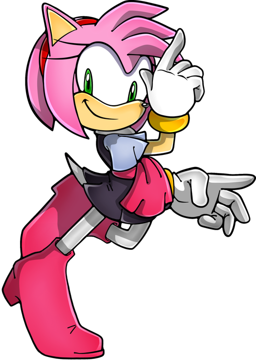 Sonic X Rouge The Bat Anime Transparent Png (black, salmon, white)