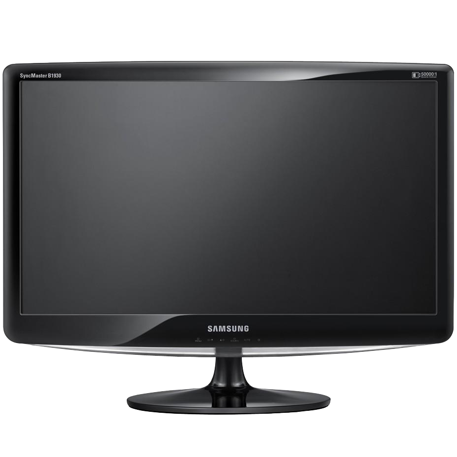 Monitor Download Png Image (black, white, indigo)