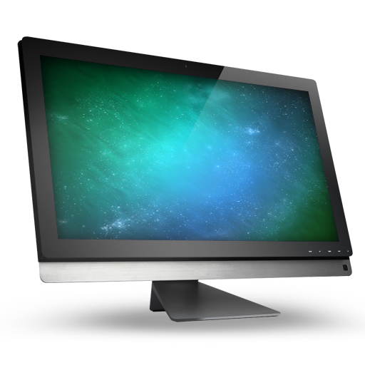 Monitor Png Pic (black)