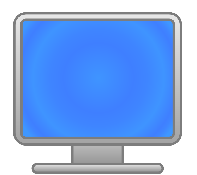 Monitor Png Transparent Hd Photo (black, greenish blue)