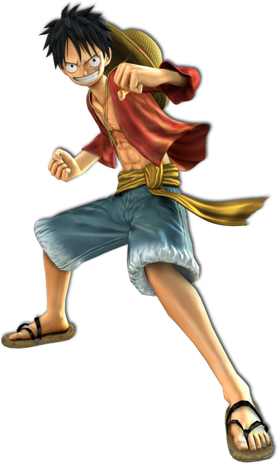 Monkey D Luffy Png Photo (black)