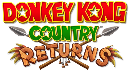 Donkey Kong Logo Png Picture (black, red)