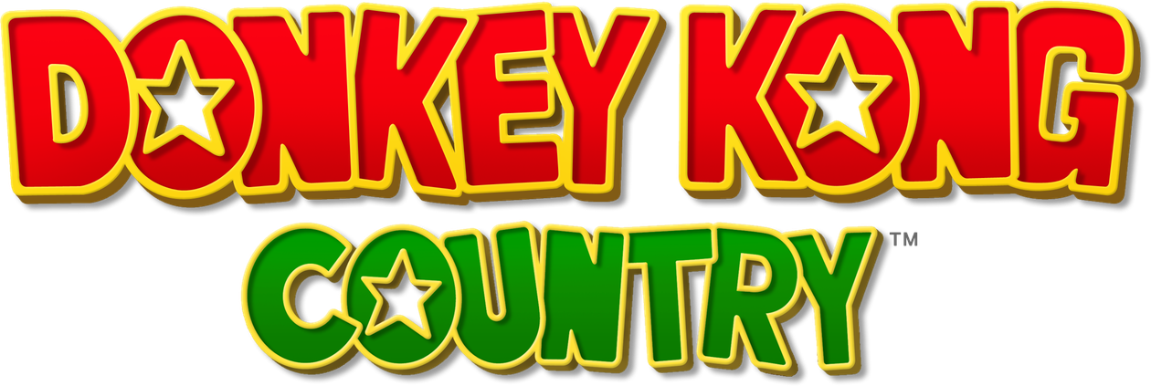 Donkey Kong Logo Png Transparent (black, red)