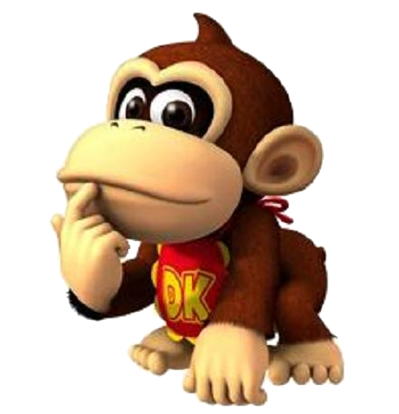 Donkey Kong Png Photos (black, maroon, pink, white)