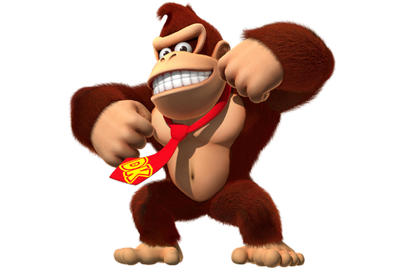 Donkey Kong Png Picture (salmon, maroon, white, black, silver)