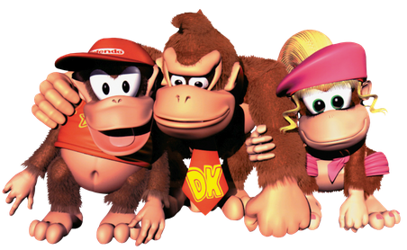 Donkey Kong Png Transparent Picture (black)