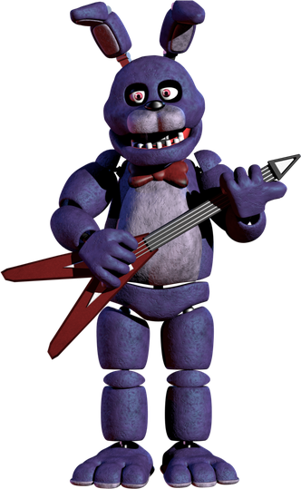 Bonnie Fnaf Png Free Download (maroon, black)