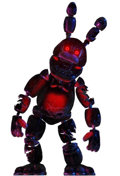 Bonnie Fnaf Png Isolated Photos (black)