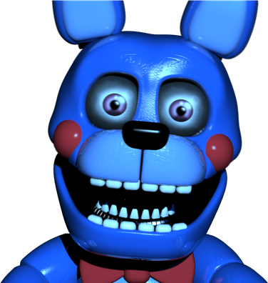 Bonnie Fnaf Png (blue, greenish blue, black, purple)